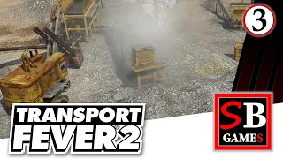 Transport Fever 2 - Добыча камня и производство кирпичей #3