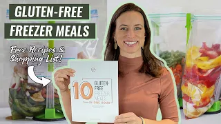 10 Gluten-Free Freezer Meals in One Hour