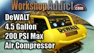 DeWALT 4.5 Gallon 200 Max PSI Air Compressor - Oil Free Portable