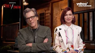 Kevin Bacon, 'They/Them' actors celebrate the LGBTQ horror film