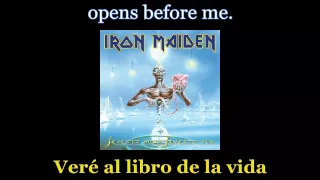 Iron Maiden - The Evil That Men Do - Lyrics / Subtitulos en español (Nwobhm) Traducida