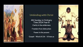 4th Sunday in Ordinary Time Year 2024 B Fr A Paul Homily - 28th January 2024