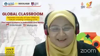 Global Classroom The Legal System  in Indonesia and Malaysia