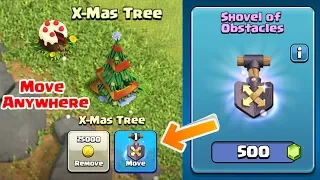 How to Use  Shovel of Obstacles in Clash of Clans | New Magic Item |