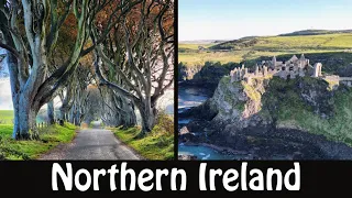 Top 3 in the Northern Ireland Countryside: Giant's Causeway, the Dark Hedges, and Dunluce Castle