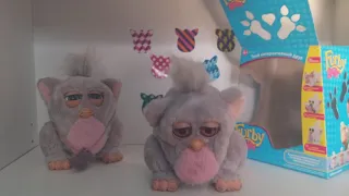 furby baby 2005, малыш фёрби! обзор