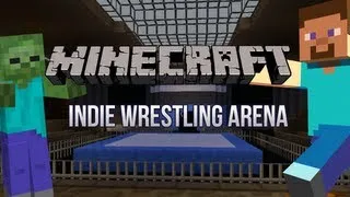 Building a Wrestling Arena - Smaller Venue - Episode 1 (Minecraft Creative)