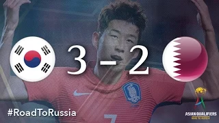 Korea Republic vs Qatar (Asian Qualifiers - Road to Russia)