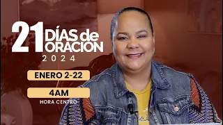 21 DÍAS DE ORACIÓN 2024 "POSTRADOS" Enero 2 - 22 4AM Hora Centro - Pastora Virginia Brito