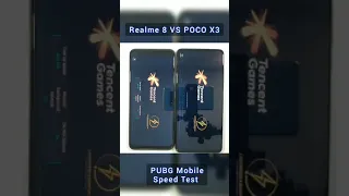 Realme 8 Vs Poco X3 PUBG TEST 🔥