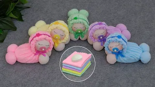 Fragrant babies in lovely bonnets👶From soap and towels🧼Quick gifts