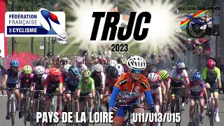 Plus de 70 coureurs dans le peloton U13 à Challans pour le TRJC des Pays de la Loire !