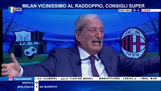 Milan Campione d' Italia con Tiziano Crudeli