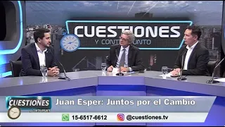 Cuestiones y Contrapunto 11-10-2023 - Gustavo SARACENI- Diego SPINA- Juan José ESPER-