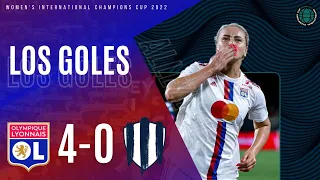 LOS GOLES: Lyon 4-0 vs. Rayadas de Monterrey (Women's International Champions Cup Final 2022)