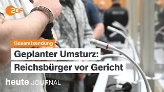 heute journal vom 29.04.2024 Reichsbürger-Prozess, Islamisten-Demo, ukrainische Geflüchtete