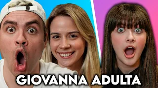 LUCCAS e JESSI COM: GIOVANNA A ADULTA DE 13 ANOS