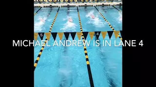 50 Yard Freestyle, Michael Andrew Goes a 19.21