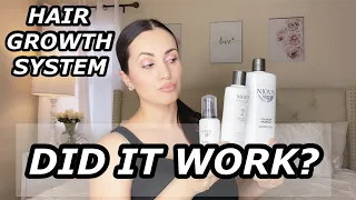 I TRIED NIOXIN HAIR GROWTH SYSTEM FOR FAST HAIR GROWTH | HERE IS WHAT HAPPENED?!