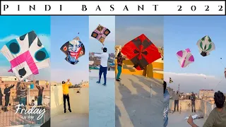 Pindi Basant 2022 | Beautiful huge Kites - Kite Festival 2022 - Pakistan & India same things