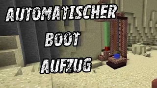 Minecraft - Simpler Automatischer Boot Aufzug [1.8+]