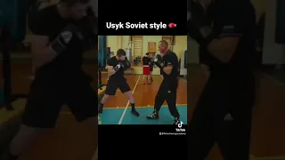 Usyk and Soviet style boxing #boxing #ajvsusyk #mma