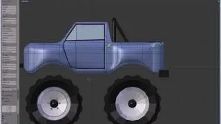 Modeling the Monster Truck - Part 10 (Blender 2.57 tutorial)