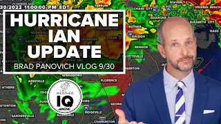 Hurricane Ian close to landfall in South Carolina: Brad Panovich VLOG