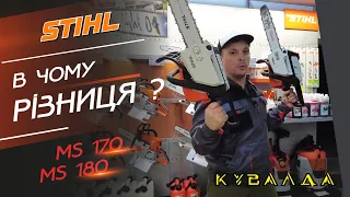 🤨 Який Купити ? STIHL MS 180 чи STIHL MS 170 В чому різниця 🙄