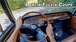 1972 Lancia Fulvia - Exhaust Like a Swarm of Angry Bees! (POV Binaural Audio)