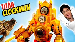 Hice al TITAN CLOCKMAN de SKIBIDI TOILET MULTIVERSE con LEGO