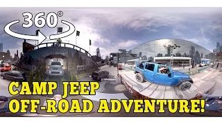 360° VIDEO: Camp Jeep Off-Road Experience at the NY Auto Show!