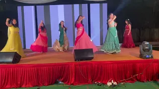 Bride Friends dance for sangeet Telugu