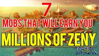 7 Mobs to earn you millions of zeny in Ragnarok M: Eternal Love Sea