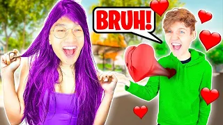 LANKYBOX'S SECRET GIRLFRIEND FINALLY EXPOSED!!! *HILARIOUS FIRST KISS STORY?!?*
