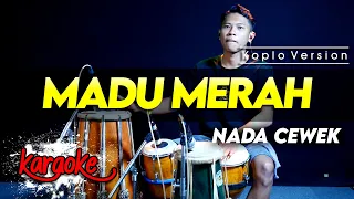 SECANGKIR MADU MERAH KARAOKE NADA CEWEK / WANITA VERSI DANGDUT KOPLO JARANAN