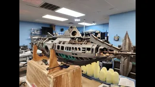 Tour of a MASSIVE 7ft Long Disney Nautilus With a FULL INTERIOR!