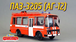 ПАЗ-3205 АГ-12 Наши Автобусы Спецвыпуск №2 Modimio | Модель 1:43 | SSM | AVD MODELS | Коллекция