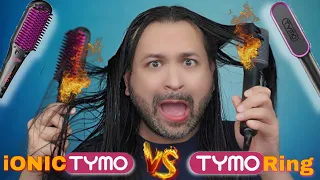 TYMO Ring Hair Straightener Brush VS TYMO Ionic Hair Straightener Brush Which Works Best For My Hair