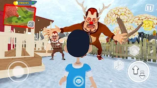 Dark Riddle Hack ( Rudolph ) Gameplay New Update 4.4.3 ( Android/IOS ) Part 177