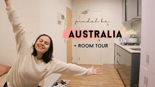 Pindah ke Australia Untuk Kuliah! 🇦🇺 // beres-beres, room tour + story time