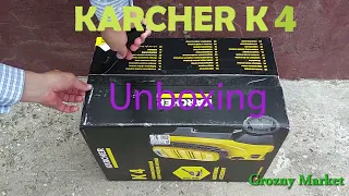 Мойка Karcher K4 Compact.🇩🇪 2022. Unboxing  и тест работы.