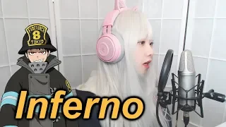 【Fire Force OP】 Mrs. GREEN APPLE - Inferno COVER by Nanaru (난하루)｜불꽃 소방대