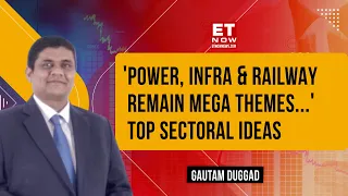 When Will FIIs Come Back, Are They Losing Interest? | Gautam Duggad's Large Cap & Railway Ideas