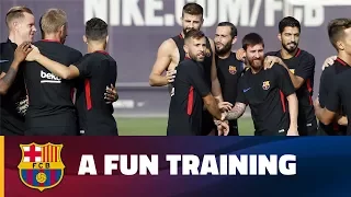 Training fun with the whole group