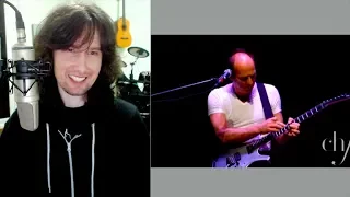 British guitarist analyses Adrian Belew's FUTURISTIC guitar!