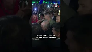 Selfies & Kisses: Putin’s “Rockstar” Welcome in Dagestan