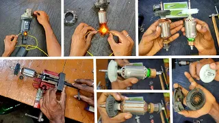 Angle grinder armature armature🔥 |bosch angle grinder armature replace |how to repair bosch gws 600