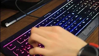 БЮДЖЕТНЫЙ ВАРИАНТ ДЛЯ ГЕЙМЕРА! ИГРОВАЯ МЕМБРАННАЯ КЛАВИАТУРА HyperX Alloy Core RGB