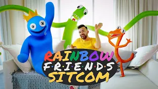 RAINBOW FRIENDS SITCOM [Short Horror Film] | Rainbow Friends in real life (Спасибо @grave1x1)